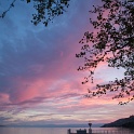 Coucher soleil Vevey  - 030